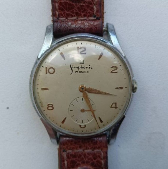 Perfect ANTIQUE Wristwatch SIMPHONIE 17 Rubis 1940'S - Etsy
