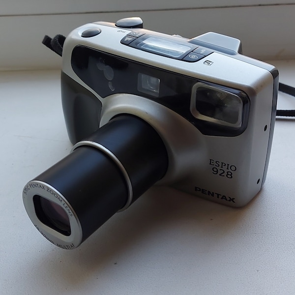 Rare Pentax Espio 928 Point and Shoot Compact 35mm Film Vintage Camera