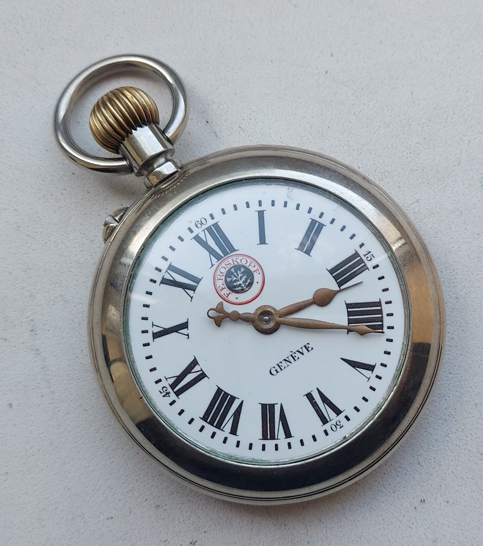 Roskopf Pocket Watch Price Antique And Rare Mechanical Pocket