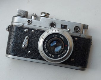 Rare Soviet Zorky-2C Camera with excellent lens Industar-50 3.5/50