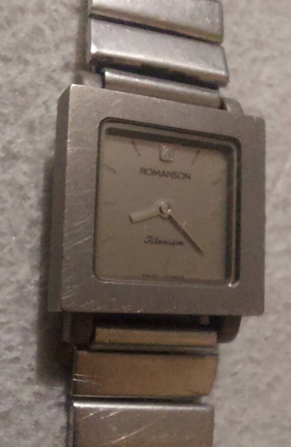 Stylish original women's watch ROMANSON All Titan… - image 2