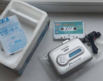 Cassette player "Goldyip GL-138" in collection, superbass, autoreverse, in original packaging