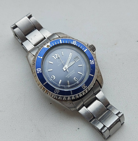 Stylish men's wrist watch Gabrix 2can 50m