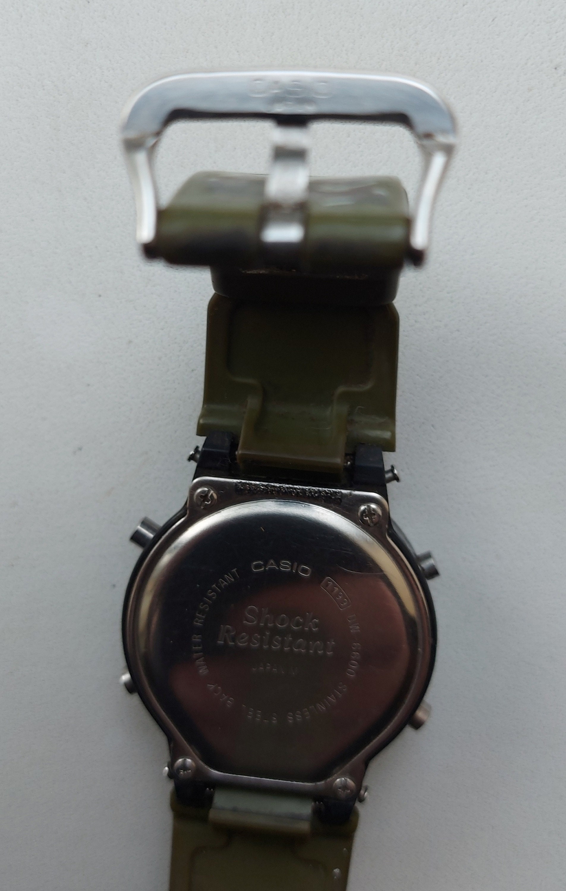 Buy Rare Vintage Japanese Casio DW 6600 Module 1199 Digital Watch