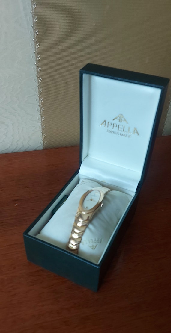 Excellent Original Swiss Ladies Watch APPELLA With Box Etsy