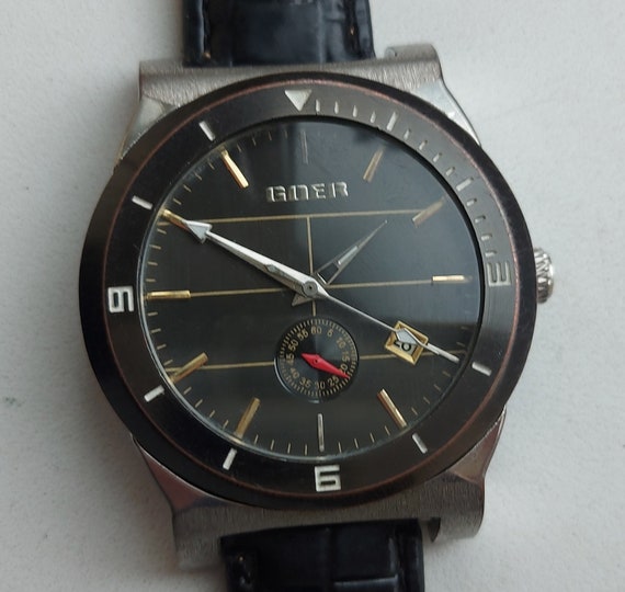 Excellent Stylish automatic winding wristwatch GO… - image 2