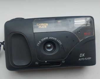 Rare film camera Canon Mate DX auto flash 35mm