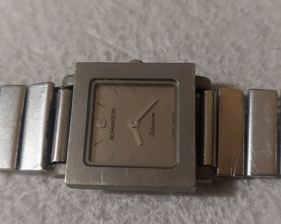 Stylish original women's watch ROMANSON All Titan… - image 10