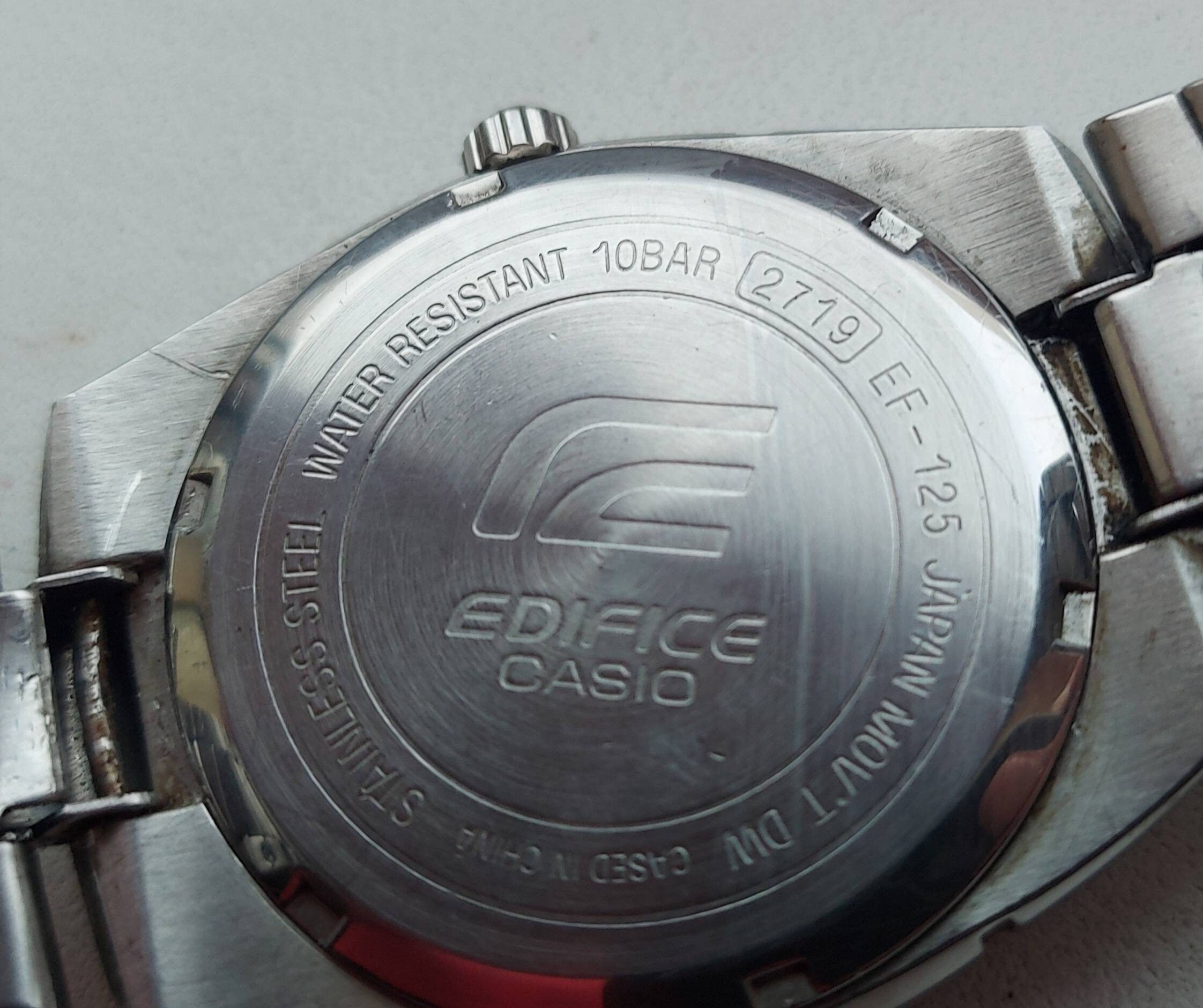 Casio edifice 125 top