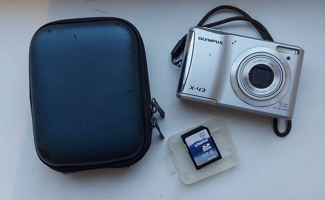 Olympus X-43 Digital Camera With Case and 4 GB Memory Card - Etsy Australia