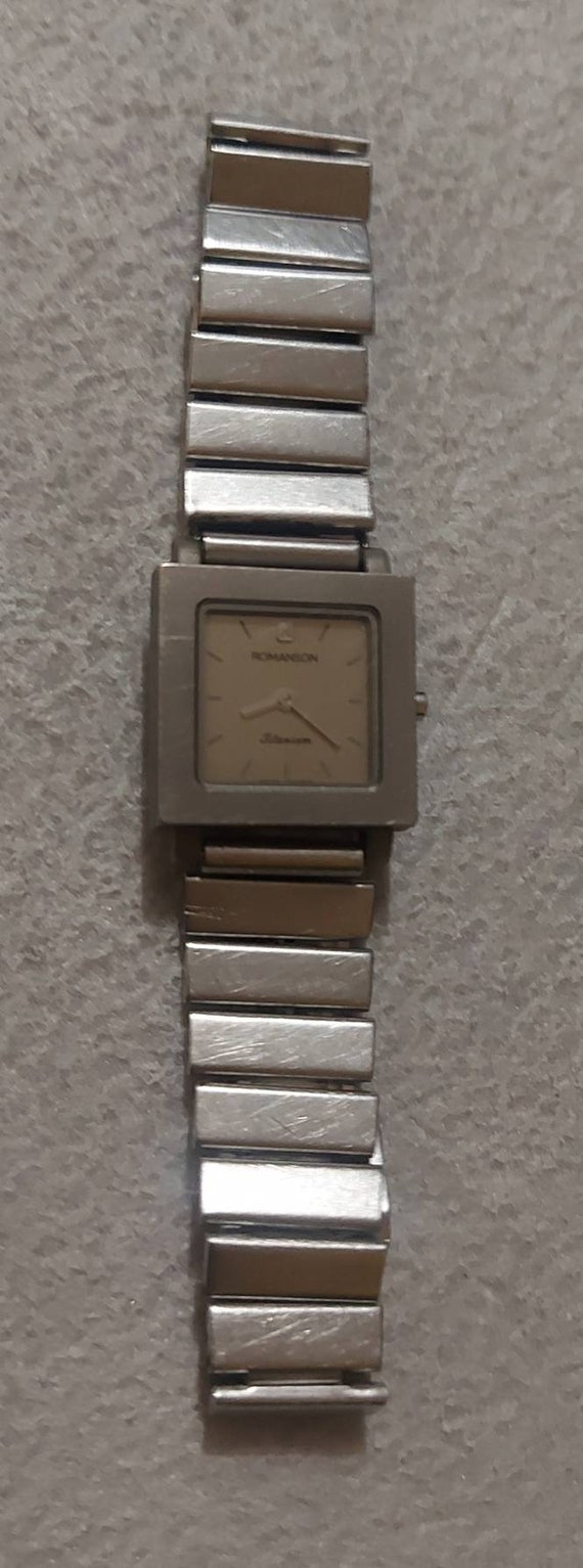 Stylish original women's watch ROMANSON All Titan… - image 6