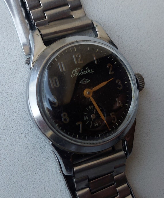 Wrist watch "Pobeda" PCHZ (Petrodvortsovye) of the