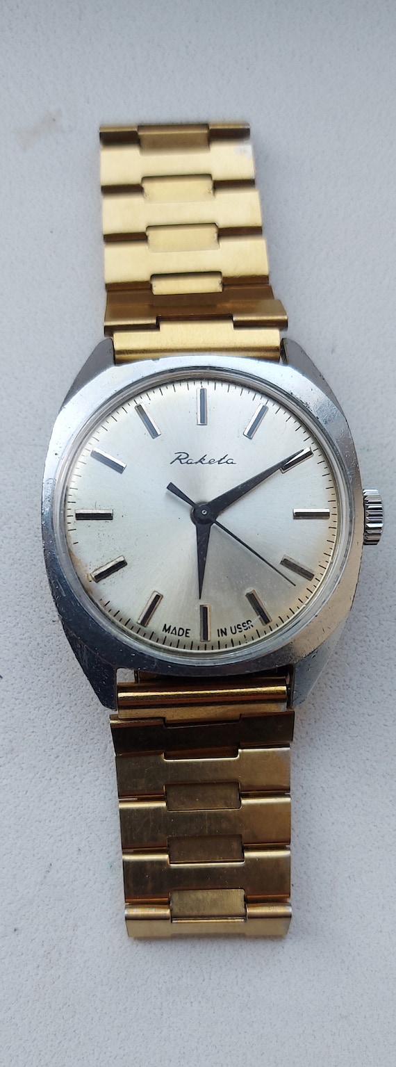 Rare wristwatch "Raketa" USSR watch - image 5