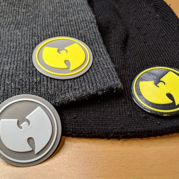 Wu Tang sew-on patch 3D Printed