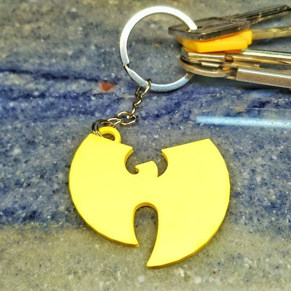 Wu Tang Clan keychain, 3d printed