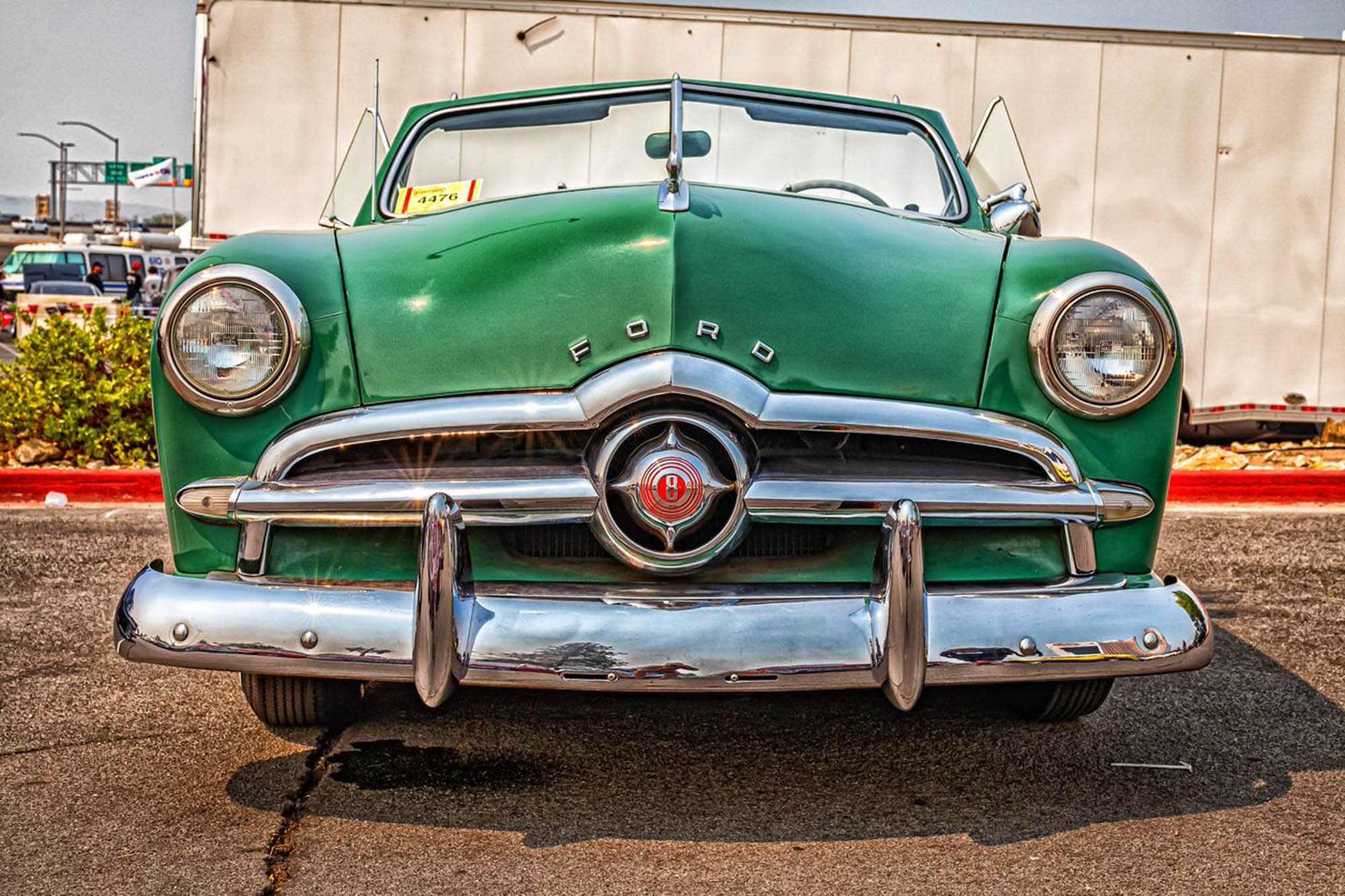 1949 Ford Custom Convertible American Photography Digital Art Wall Art