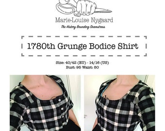 1780th Grunge Bodice Shirt