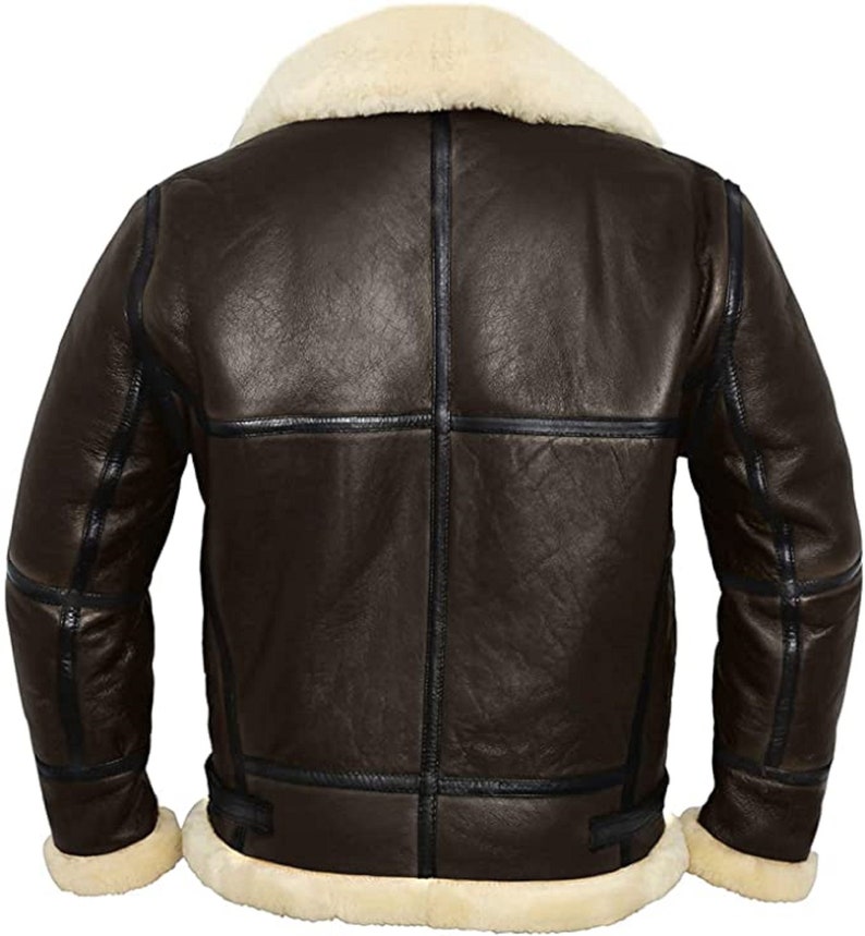 Original Shearling Jacket B3 Bomber Jacket Fur Coat - Etsy