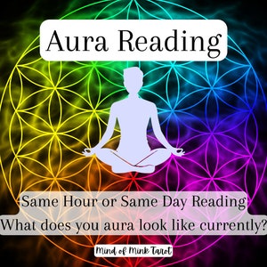 Aura Reading- Same hour or same day. What does your aura/ energetic system look like right now? What colors are in your aura?