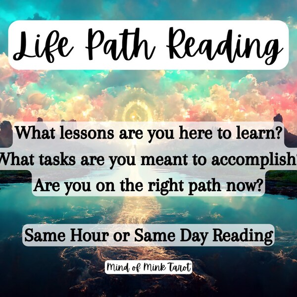 Same Hour orDay: Life Path/ Soul Purpose Reading. What are you supposed to learn? What tasks are you meant to do? Are you on the right path?