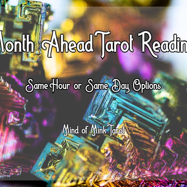 Month Ahead Tarot Reading. What happens in the next month?