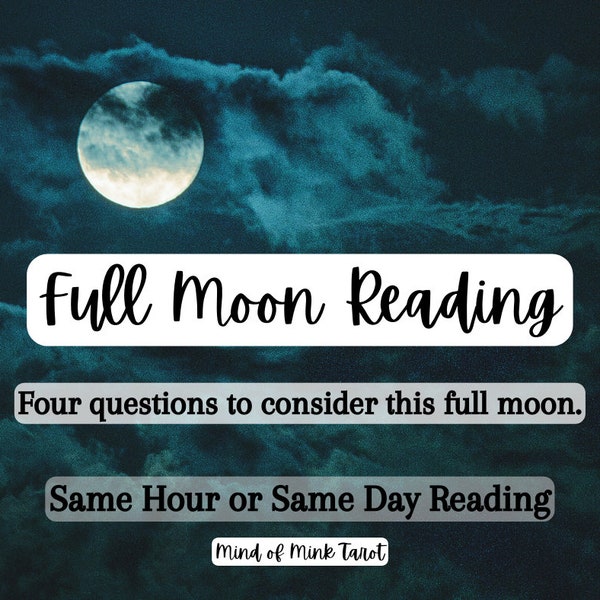 Full Moon in Scorpio Reading - Four spiritual questions to reflect on this lunar cycle, April 2024 Full Moon Tarot Reading