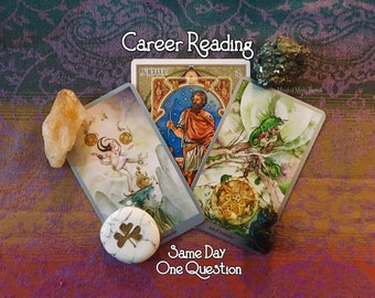 SAME HOUR: Career and Wealth Tarot Reading, One Question