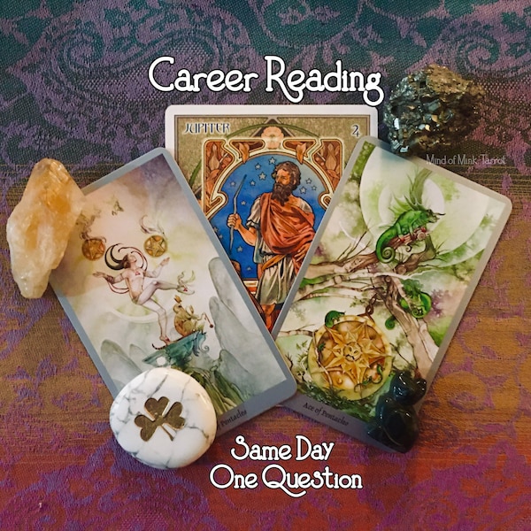 SAME HOUR: Career and Wealth Tarot Reading, One Question