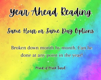 Year Ahead/ New Years Tarot Reading. What happens in the next 12 months?