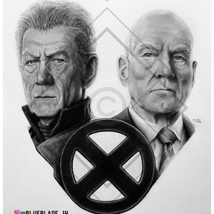 ORIGINAL Magneto and Professor Xavier