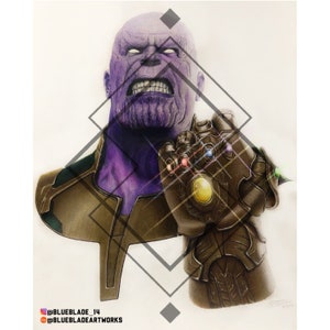 PRINT Thanos: The Mad Titan