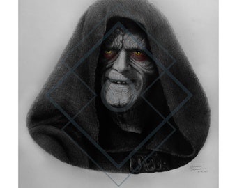 PRINT Emperor Palpatine Darth Sidious