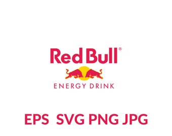 Red Bull Logo Svg Etsy