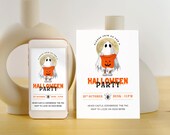 DIGITAL: Halloween Party Invitation • Halloween E-Vite • Trick or Treat Party • Personalised Digital Invitation