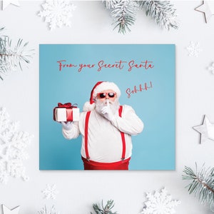 Secret Santa Card  •  Secret Santa Gift   •  Christmas Card  •  Christmas Gift Card  •  Christmas Card Pack