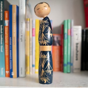 Vintage sosaku Kokeshi Doll by Sato Suigai Chorus of the Cicadas