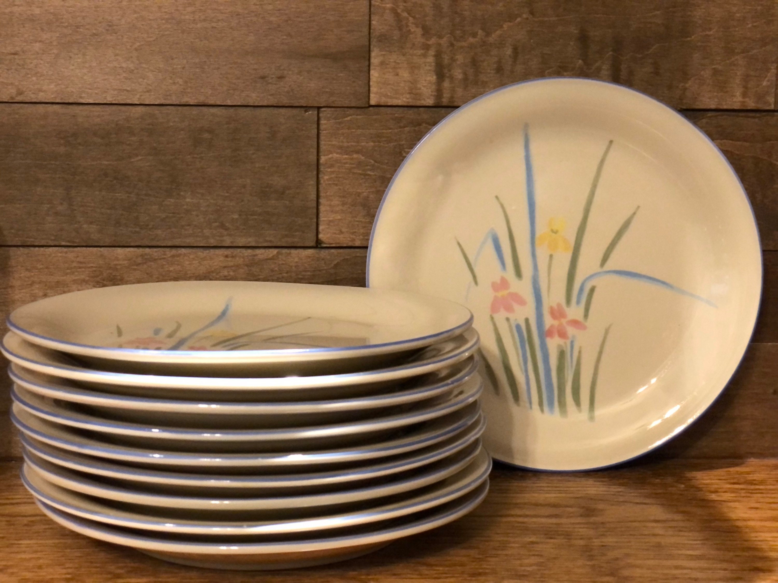 Set of 8 Pastels By Sango Appetizer/Side Plates