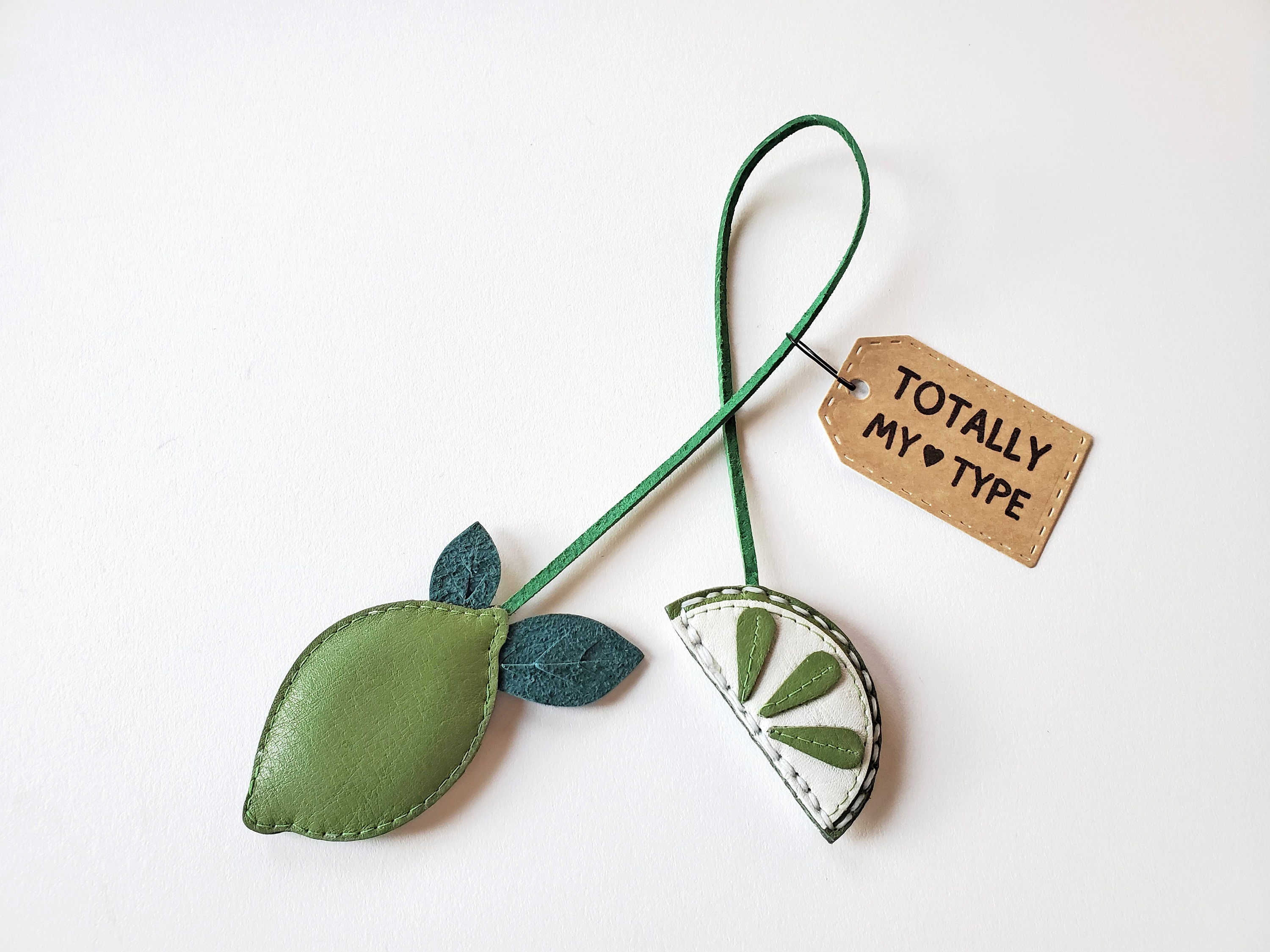 Personnalisé Photo Citron Breloque Sac Customisé Nouveau