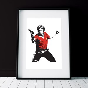 Hans Solo 1977 United Shirt print