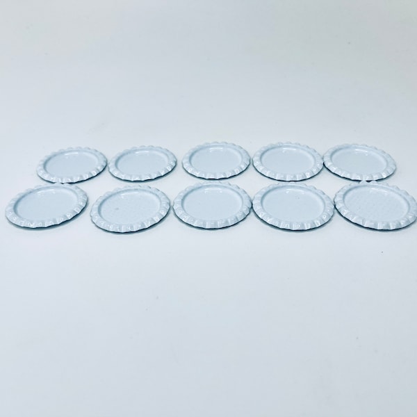 White Flat Bottle Caps for Arts & Crafts, Jewelry, and Bow Making