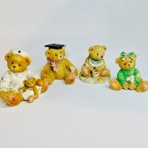 Vintage Collectible Cherished Teddies: Nurse, Graduation, Irish, Honey Bear