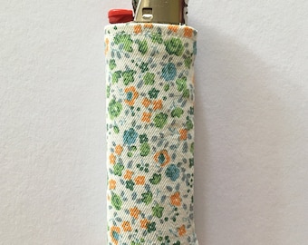 Fabric Lighter Cover/ Pouch/ Case/ Holder/ Sleeve/ Pocket Designed to Fit Large Lighters/ Individualized Handmade Lighter Accessory