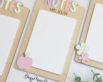 Personalized Teacher Dry Erase Board: Teacher Gift