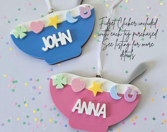 Personalized St. Patrick's Day Name Tag