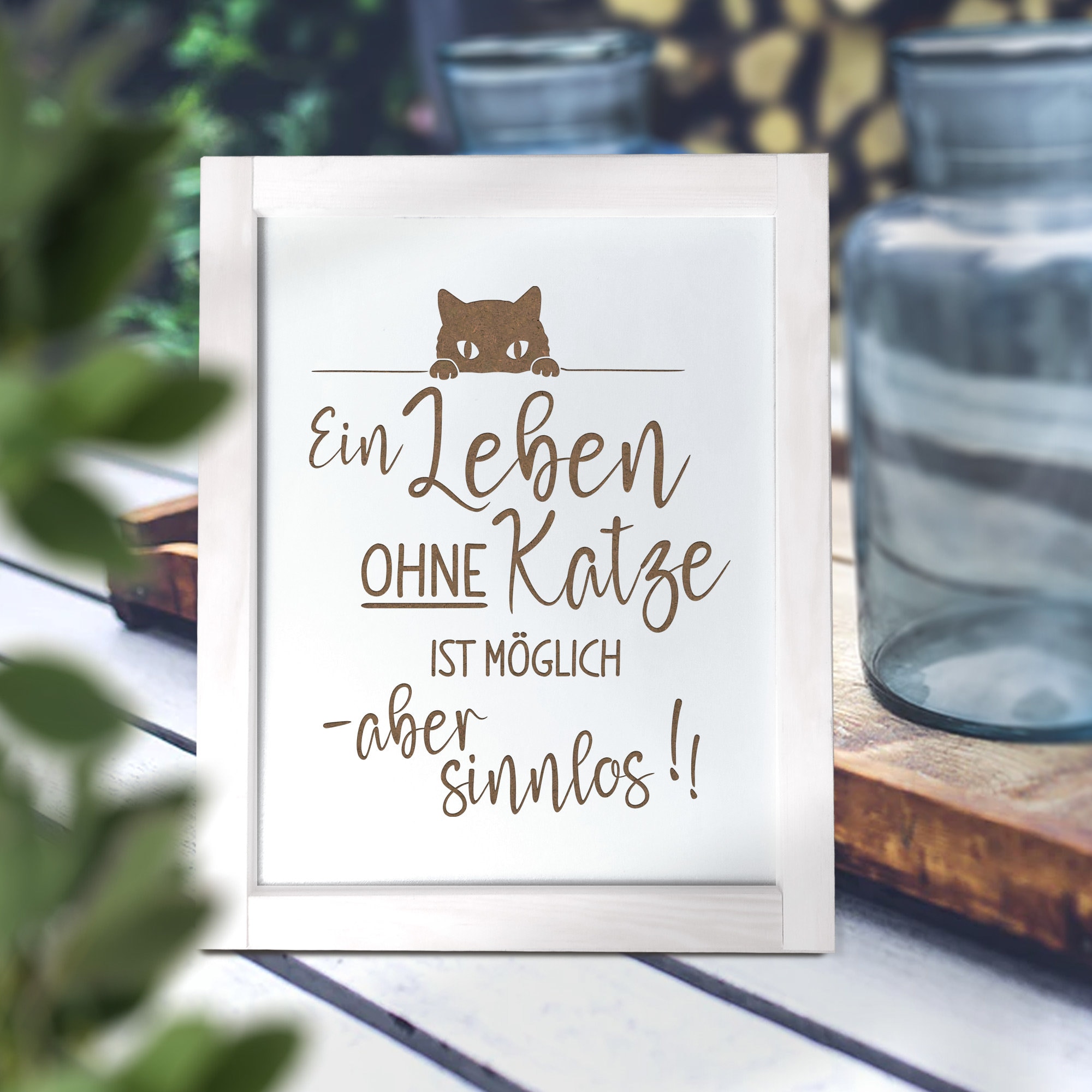 Katze Wandtattoo, Katzen Wanddeko M02, 13,00 €