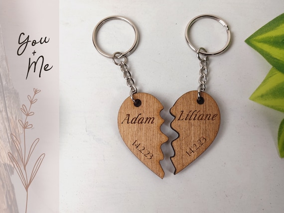 Broken heart keyring clearance