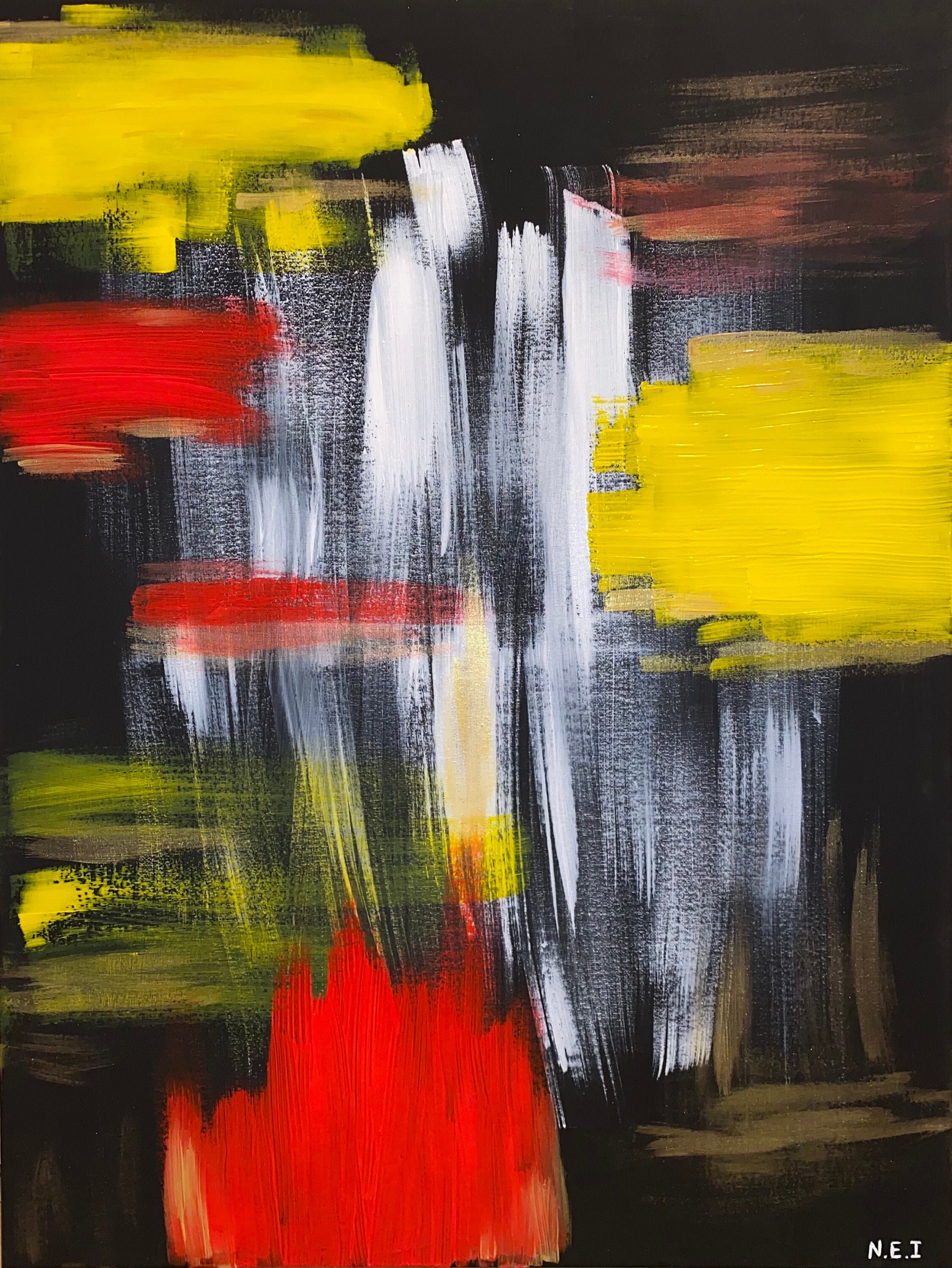 Peinture sur Toile à Offrir Pour Décoration Behind The Scenes