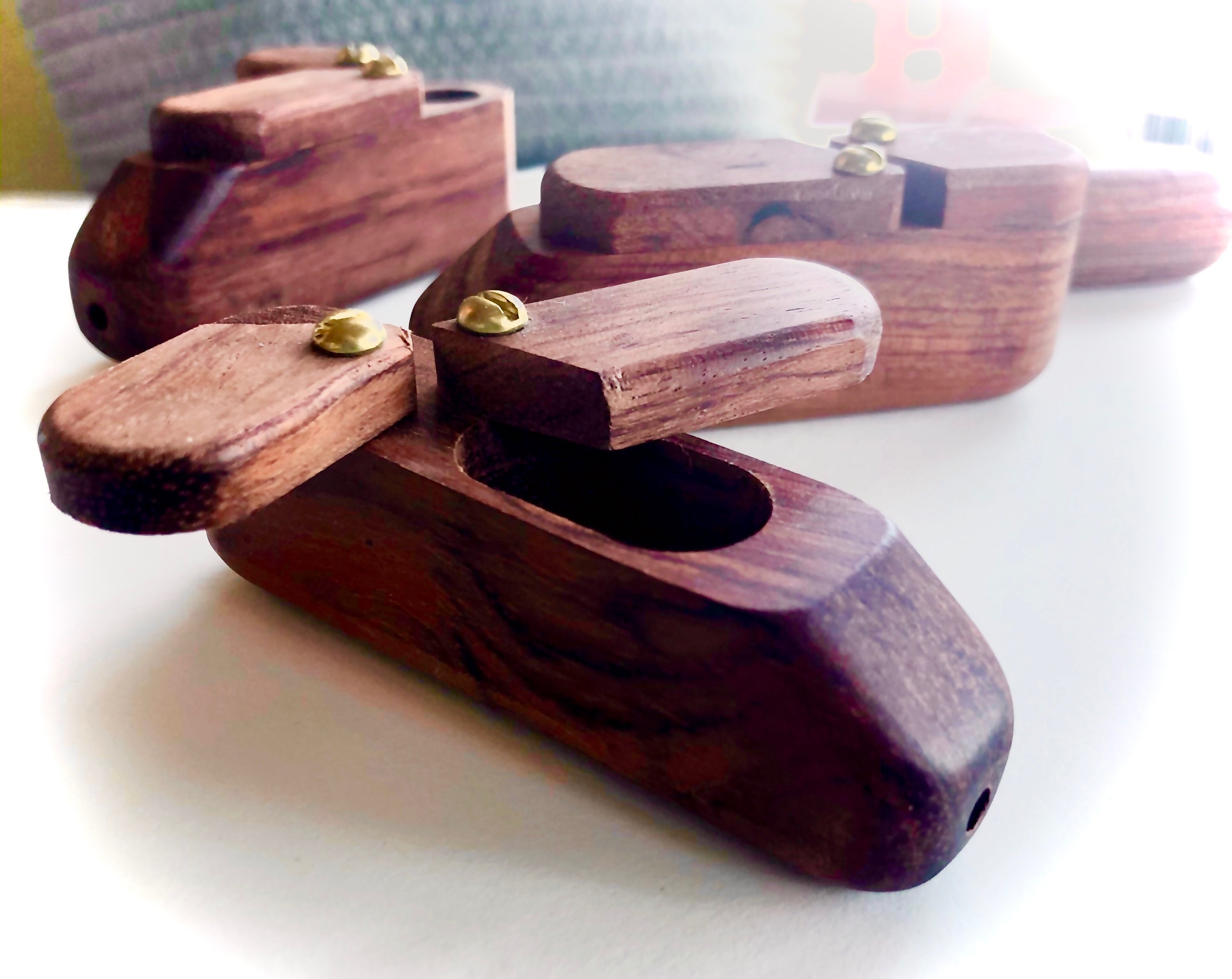 Coalescence One Hitter | Wood & Glass Hand Pipes - Pulsar