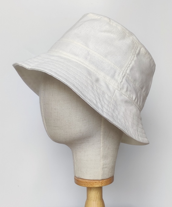 Marchen☆Linen medium bucket hat Designer fashion, Seoul-fully created | W Concept