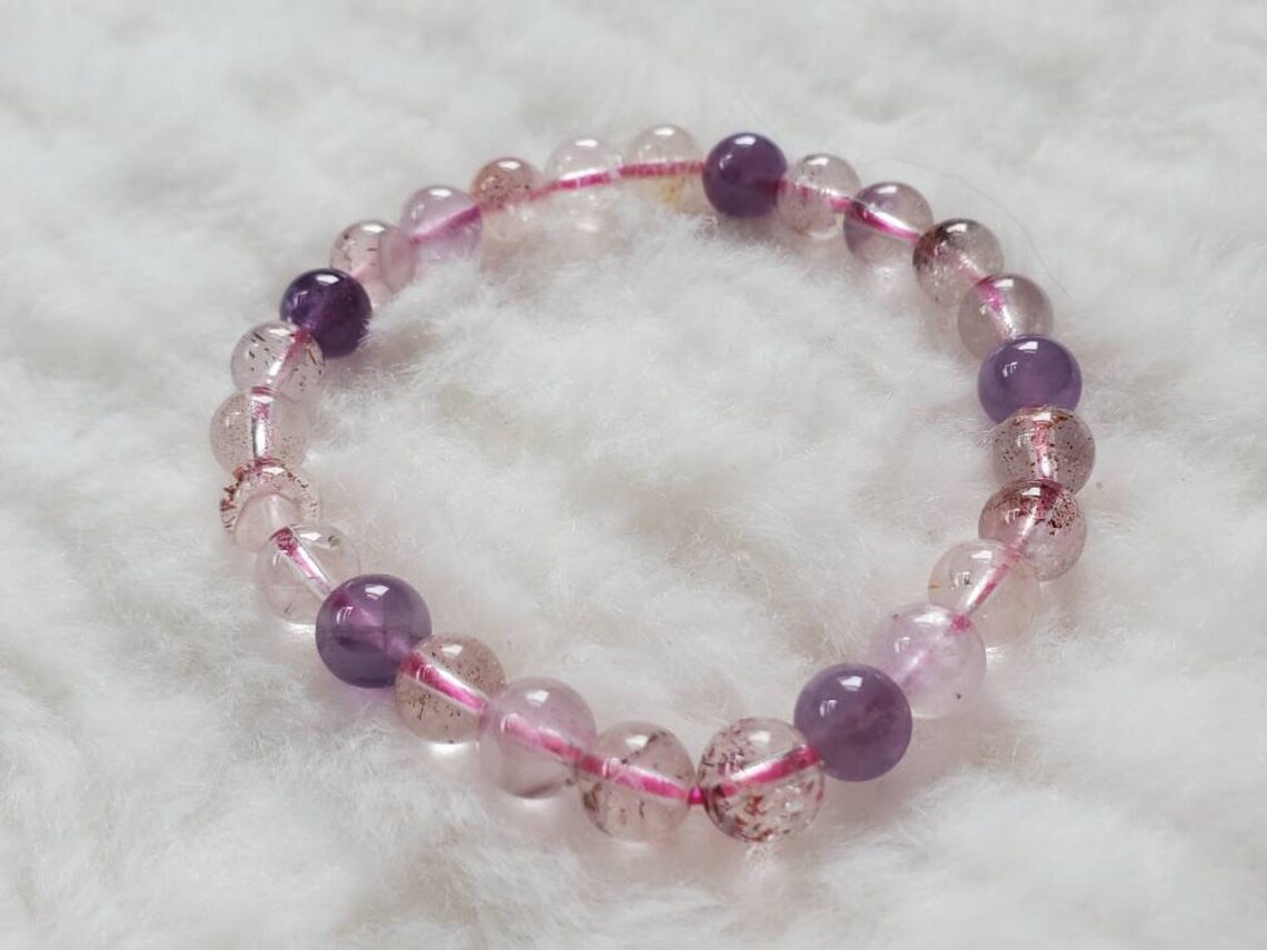 Super seven crystal bracelet Clearance